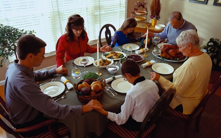 Dinner Blessings and Mealtime Prayers
